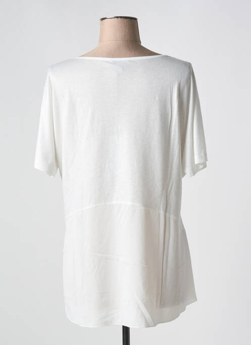 Top alb EVA KAYAN femeie