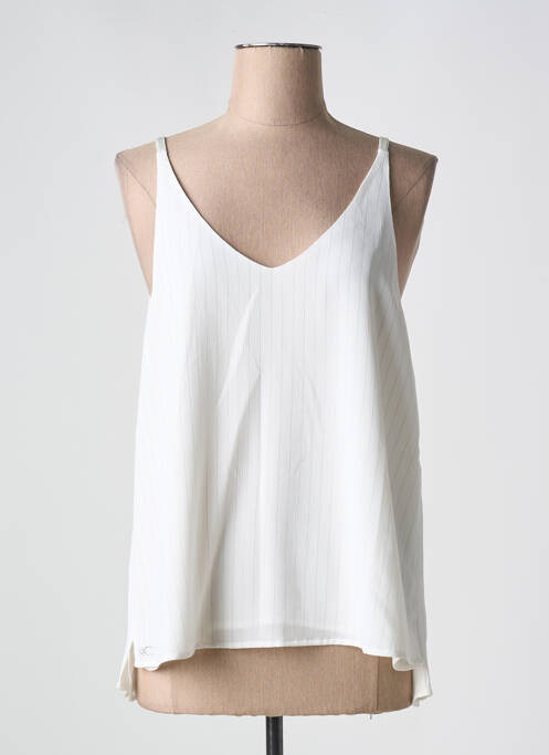 Top alb NATHALIE CHAIZE femeie