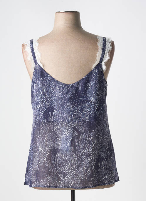 Top albastru EVA KAYAN femeie