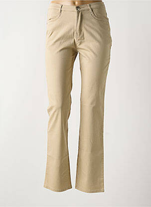 Pantalon slim bej I.QUING femeie