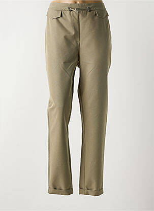 Pantalon drept verde JULIE GUERLANDE femeie