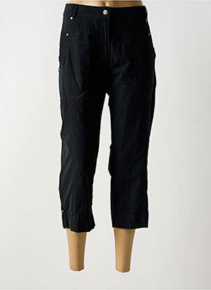 Pantalon trei sferturi negru BRANDTEX femeie