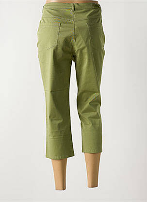 Pantalon trei sferturi elasticitate mărime normală verde I.QUING femeie