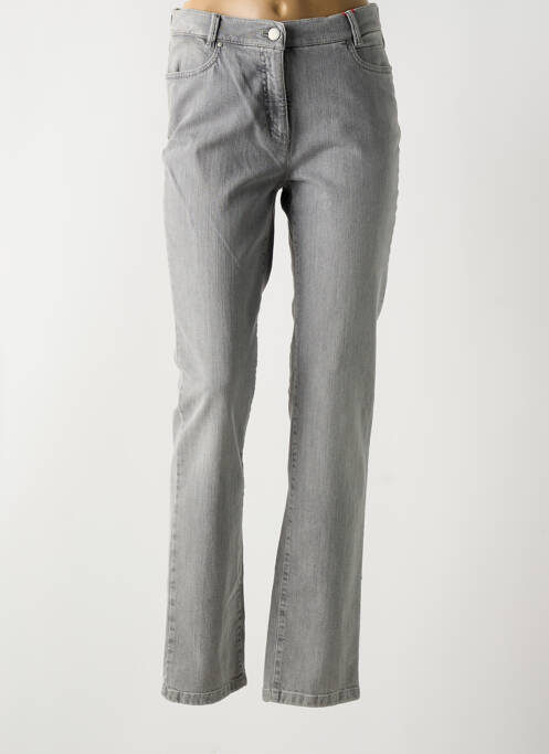 Blugi cu croială slim gri TONI femeie