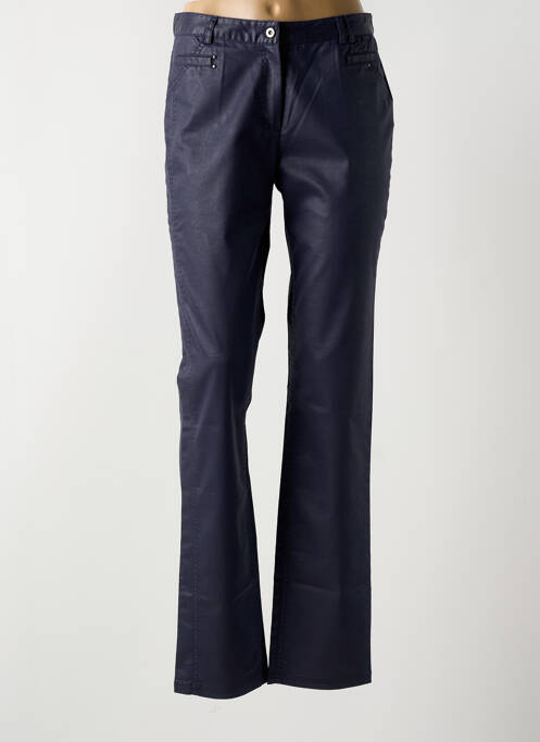 Blugi cu croială slim albastru FELINO femeie