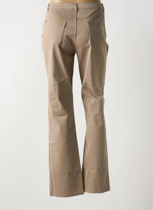 Blugi cu croială dreaptă maro I.QUING femeie