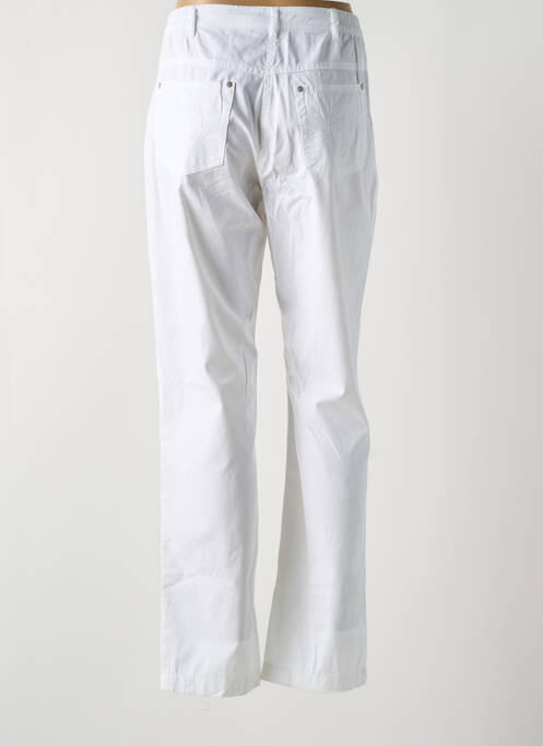 Pantalon slim alb BRANDTEX femeie