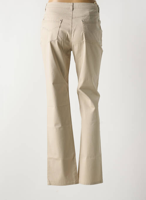 Pantalon slim bej I.QUING femeie