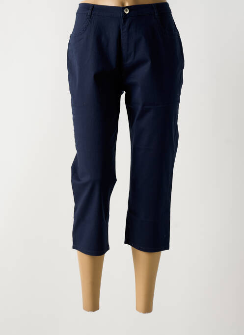 Pantalon trei sferturi albastru I.QUING femeie