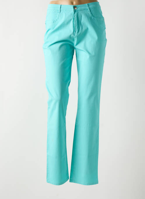 Pantalon slim albastru I.QUING femeie