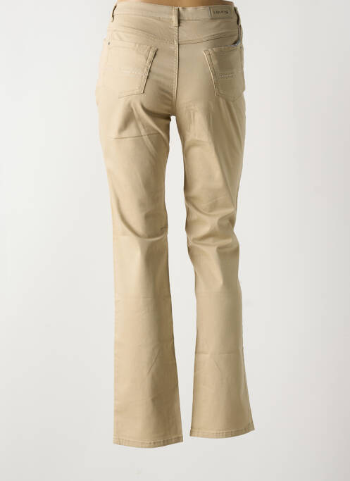 Pantalon slim bej I.QUING femeie