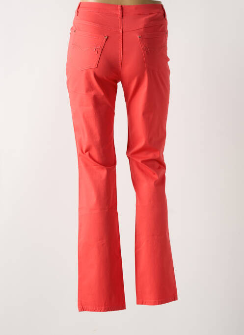 Pantalon slim portocaliu I.QUING femeie
