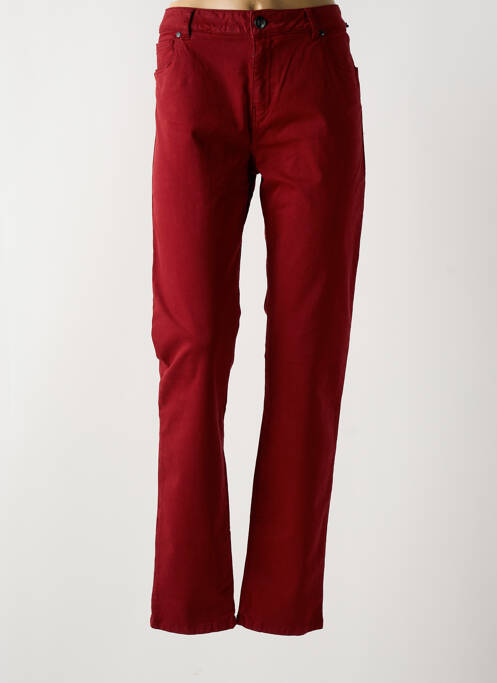 Blugi cu croială slim roșu DRESS ADDICT femeie