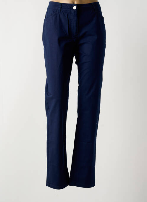Pantalon slim albastru BRANDTEX femeie
