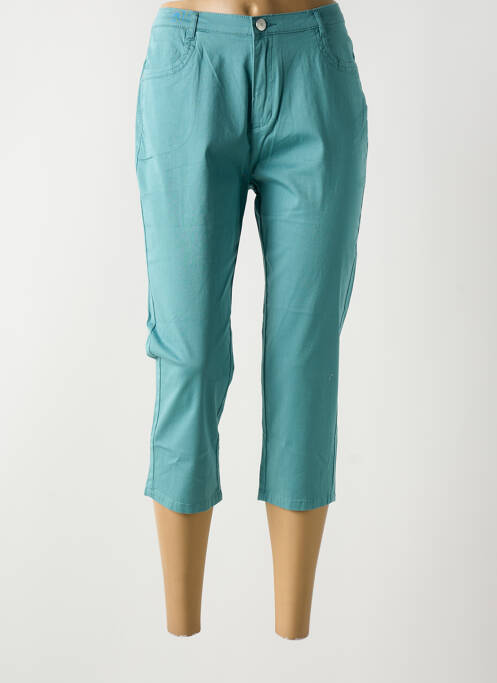 Pantalon trei sferturi albastru I.QUING femeie