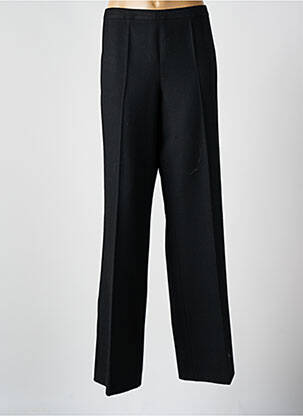 Pantalon drept buzunare negru GIORGIA NETTI femeie