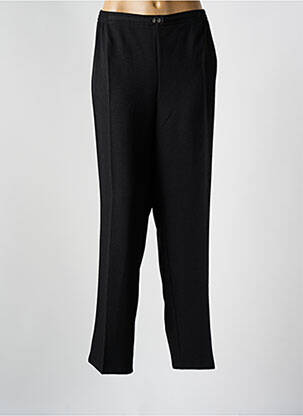 Pantalon drept talie elastică negru CPH femeie