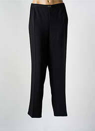Pantalon drept talie elastică negru CPH femeie