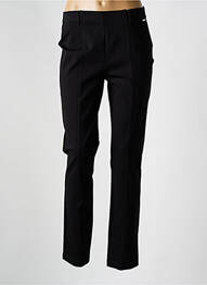 Pantalon slim talie elastică talie înaltă negru DIANE LAURY femme