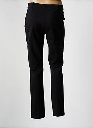 Pantalon slim talie înaltă talie înaltă negru DIANE LAURY femeie