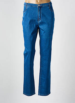 Blugi cu croială slim albastru I.QUING femeie