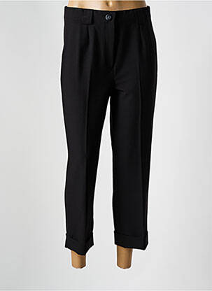 Pantalon 7/8 talie elastică negru FRED SABATIER femeie