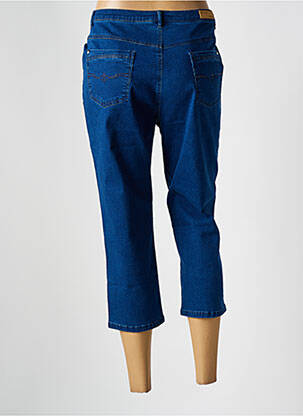 Pantalon trei sferturi buzunare albastru I.QUING femeie