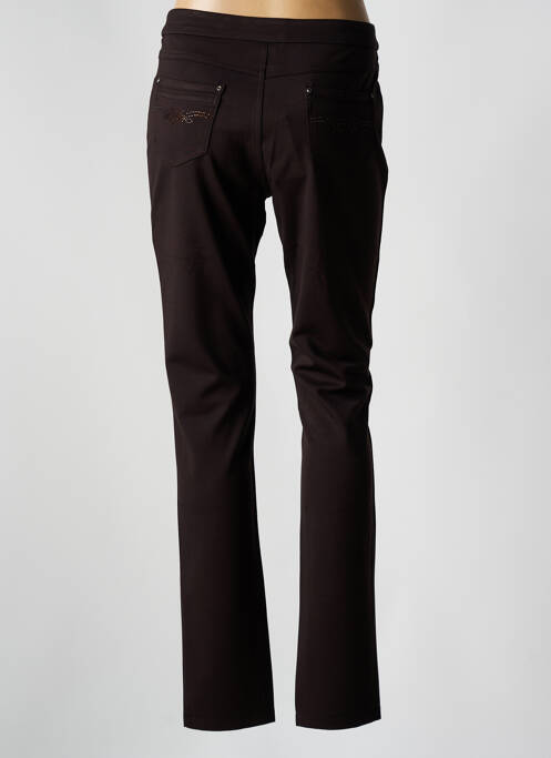 Pantalon slim maro I.QUING femeie