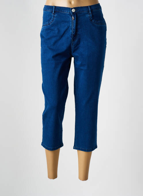 Pantalon trei sferturi albastru I.QUING femeie