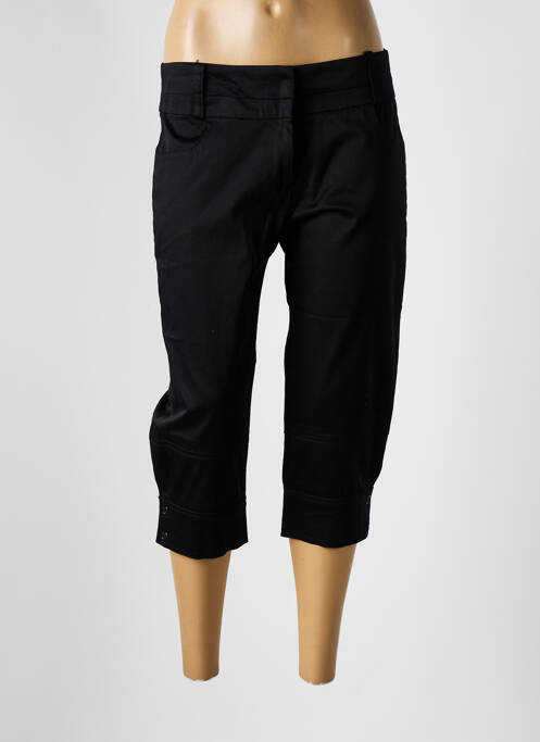 Pantalon trei sferturi negru JADE femeie