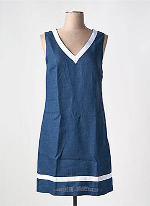 Rochie scurtă albastru MALOKA femeie