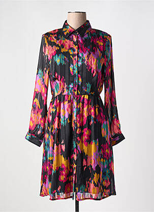 Rochie scurtă mâneci lungi mâneci lungi roz LILIE ROSE femeie