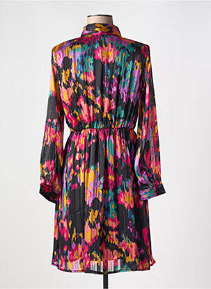 Rochie scurtă mâneci lungi mâneci lungi roz LILIE ROSE femeie