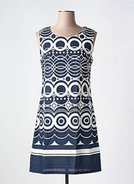 Rochie scurtă fără mâneci fără mâneci albastru SWEET MISS femeie