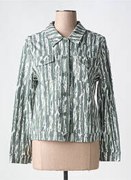 Jachete casual buzunare verde ÉTYMOLOGIE femme