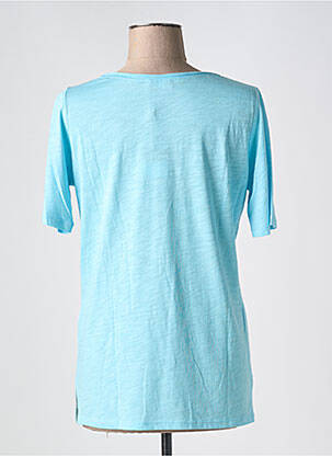 Tricou imprimeu fantezie mâneci scurte albastru THOMAS RABE femeie