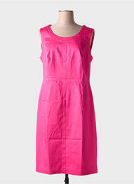 Rochie midi fără mâneci fără mâneci roz CONCEPT K femme