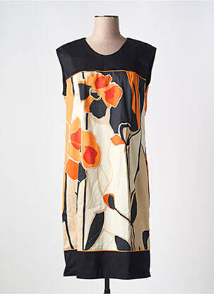 Rochie midi negru PAUL BRIAL femeie