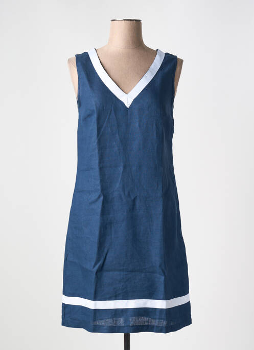 Rochie scurtă albastru MALOKA femeie