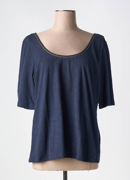 Tricou albastru ÉTYMOLOGIE femeie