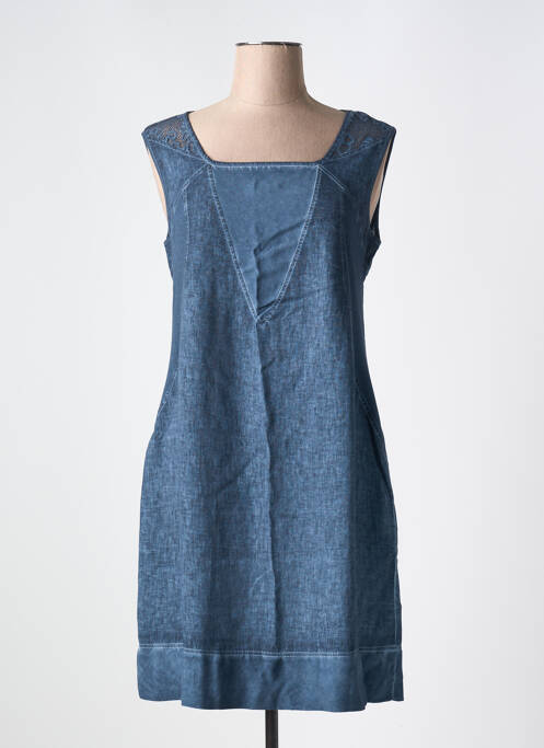 Rochie scurtă albastru MALOKA femeie