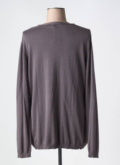 Vestă cu mâneci lungi gri FELINO femeie