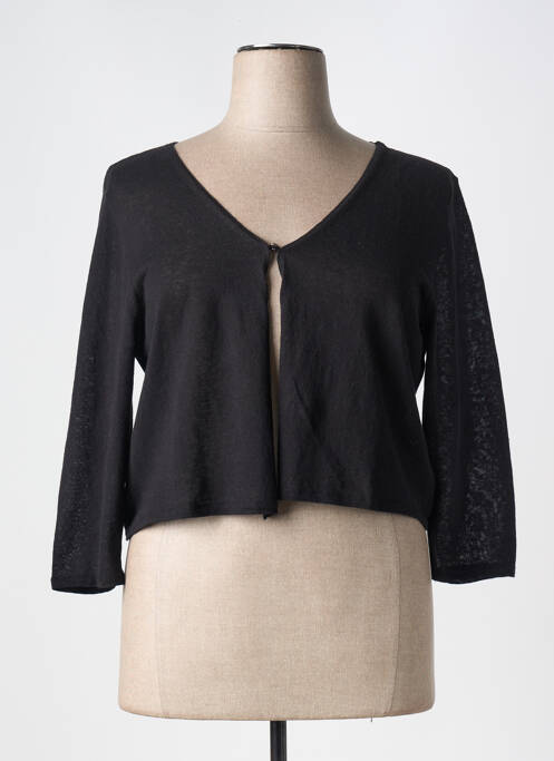 Vestă cu mâneci lungi negru CONCEPT K femeie