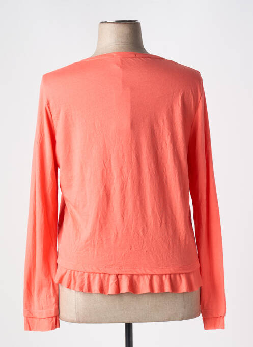 Vestă cu mâneci lungi portocaliu MALOKA femeie