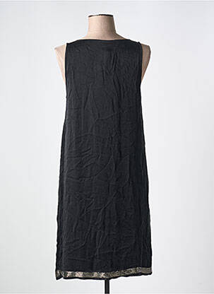 Rochie midi fără mâneci fără mâneci negru NÜ femeie