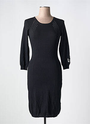 Rochie midi mâneci lungi mâneci lungi negru LIU JO femeie