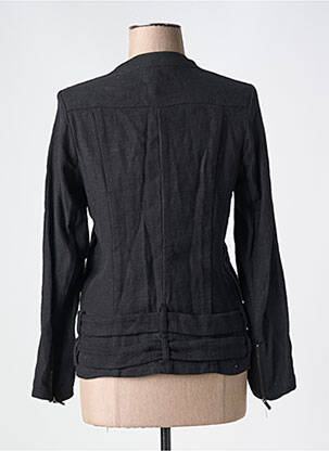 Jachete casual guler rotund negru NÜ femeie