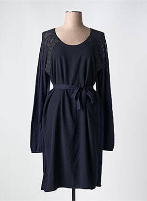 Rochie midi mâneci lungi mâneci lungi negru ONE STEP femeie
