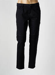 Pantalon slim țesătură poplin mărime normală negru ONE STEP femme