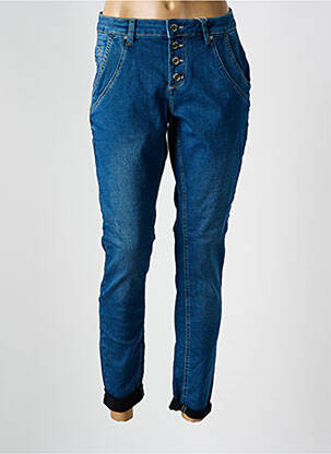 Blugi cu croială slim albastru CREAM femeie